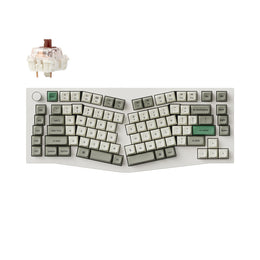 Keychron Q10 Max (diseño Alice) Teclado mecánico personalizado inalámbrico QMK/VIA (diseño ANSI de EE. UU.)