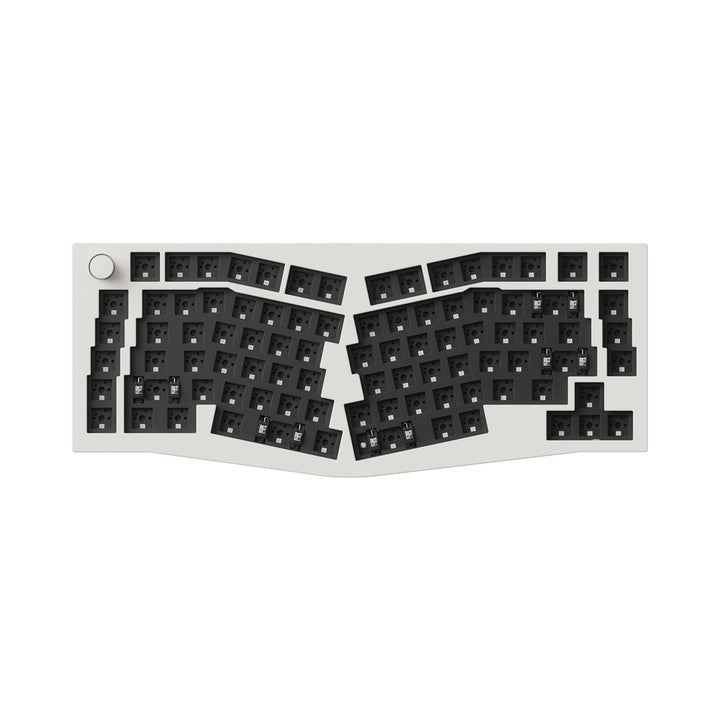 Keychron Q10 Max (Diseño Alice) QMK/VIA Teclado Mecánico Personalizado Inalámbrico (Diseño US ANSI)