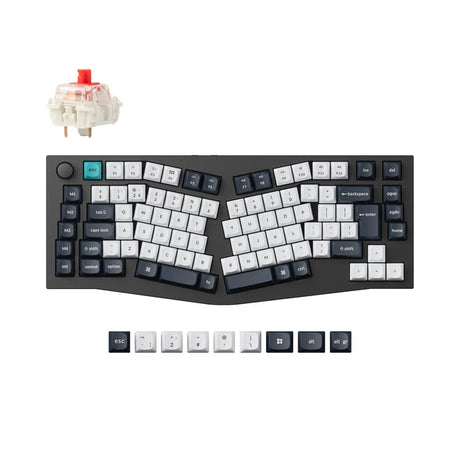Keychron Q10 Max (Alice Layout) Colección de diseño ISO de teclado mecánico personalizado QMK