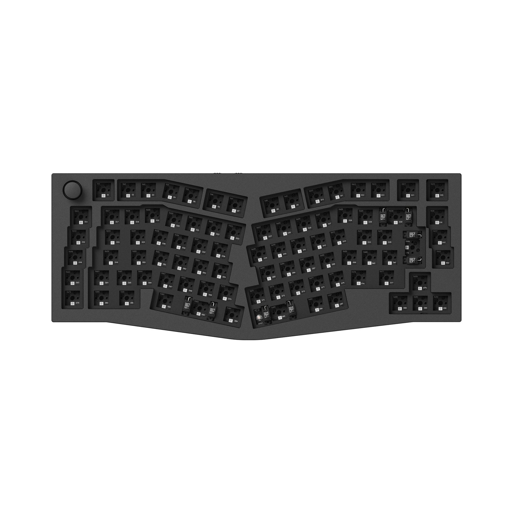 Keychron Q10 Pro (Alice Layout) Teclado mecánico personalizado inalámbrico QMK/VIA (teclado ANSI de EE. UU.)