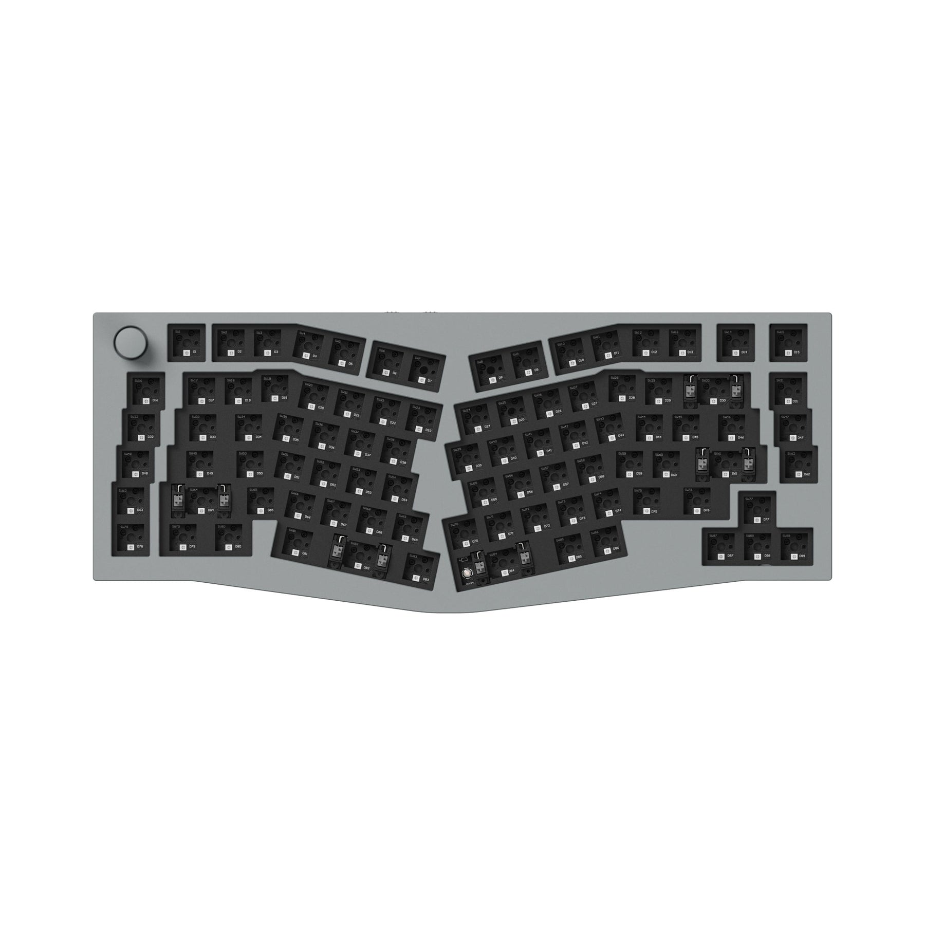 Keychron Q10 Pro (Alice Layout) QMK/VIA Wireless Custom Mechanical Keyboard (US ANSI Keyboard)