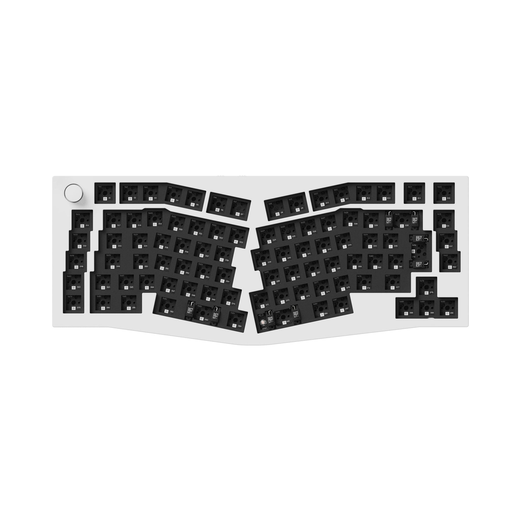 Keychron Q10 Pro (Alice Layout) QMK/VIA Wireless Custom Mechanical Keyboard (US ANSI Keyboard)