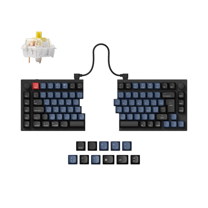 Keychron Q11 QMK Teclado Mecánico Personalizado Colección de Distribución ISO