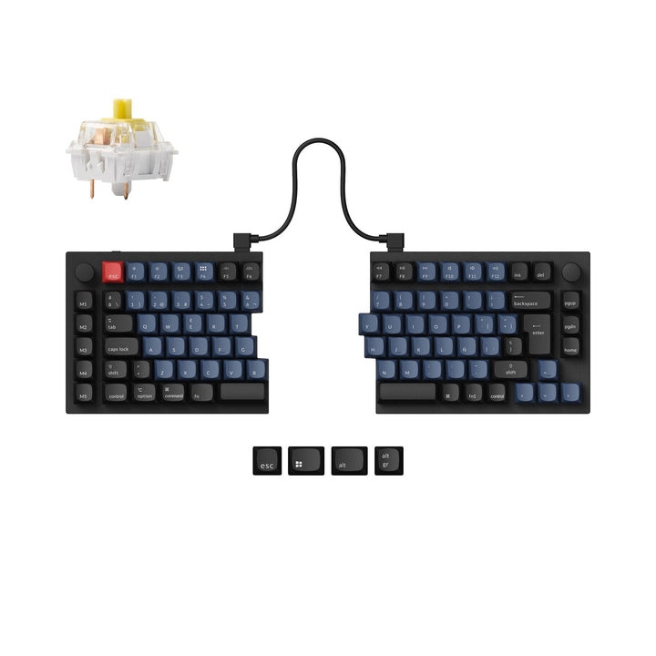 Keychron Q11 QMK Teclado Mecánico Personalizado Colección de Distribución ISO