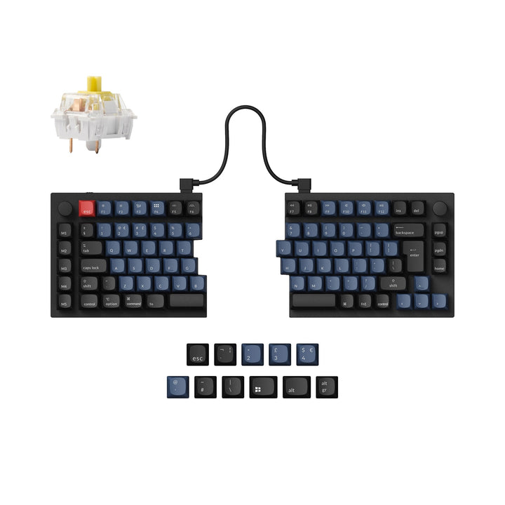 Keychron Q11 QMK Teclado Mecánico Personalizado Colección de Distribución ISO