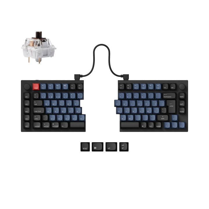 Keychron Q11 QMK Teclado Mecánico Personalizado Colección de Distribución ISO
