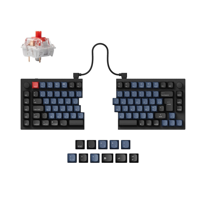 Keychron Q11 QMK Teclado Mecánico Personalizado Colección de Distribución ISO