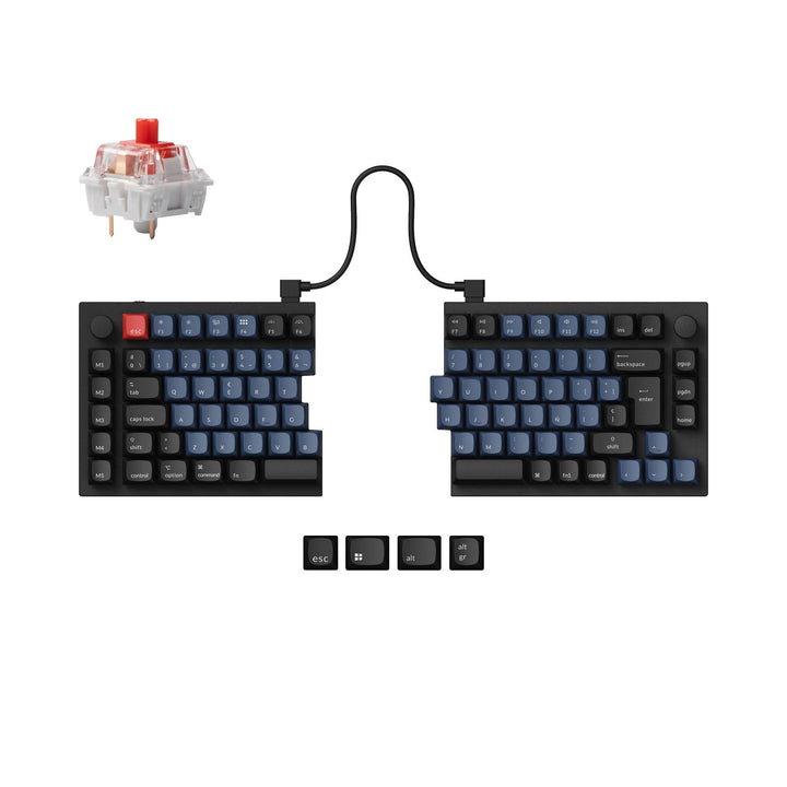 Keychron Q11 QMK Teclado Mecánico Personalizado Colección de Distribución ISO