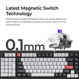 Keychron Q12 HE QMK Wireless Custom Keyboard (US ANSI Layout)