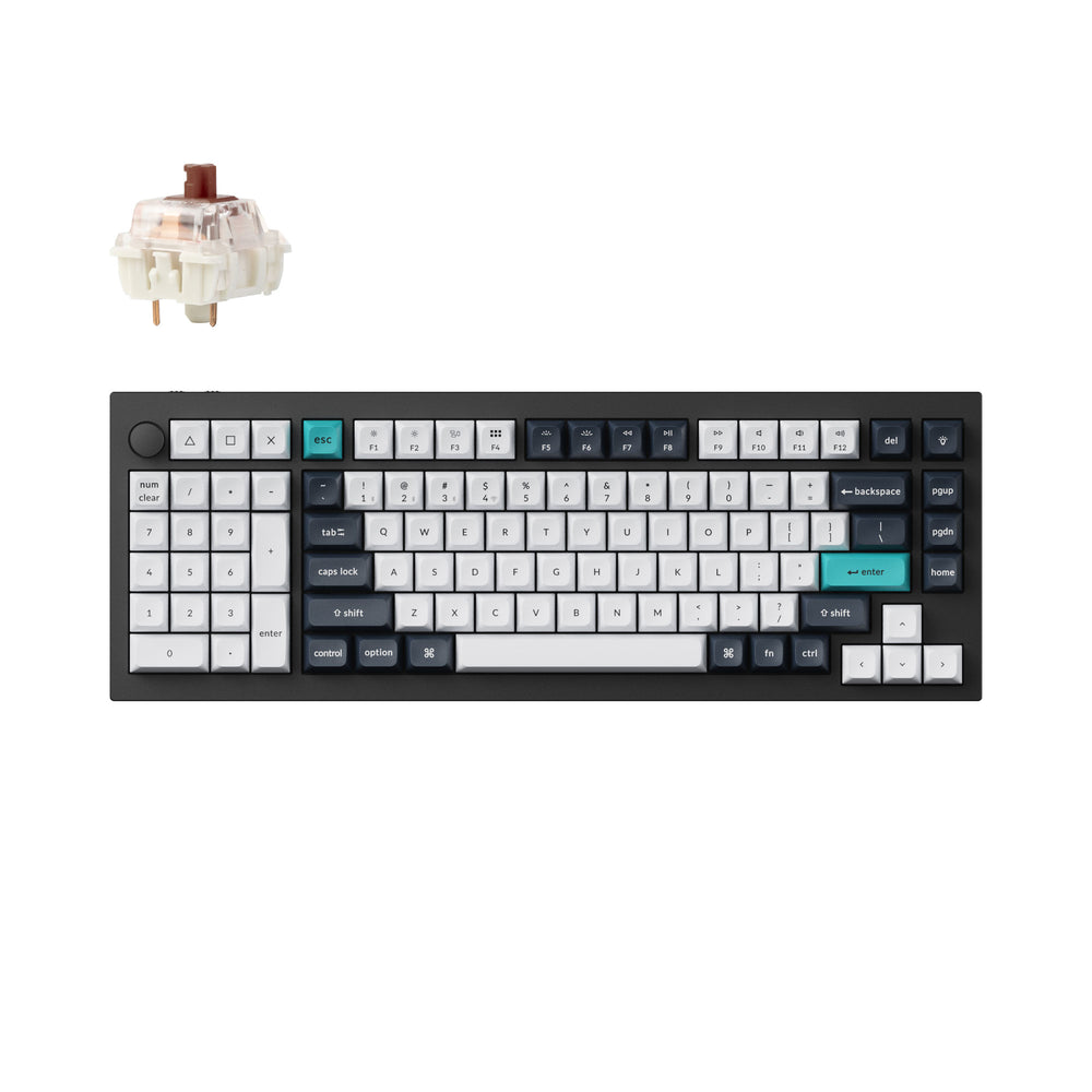 Keychron Q12 Max QMK/VIA Wireless Custom Mechanical Keyboard (US ANSI Layout)