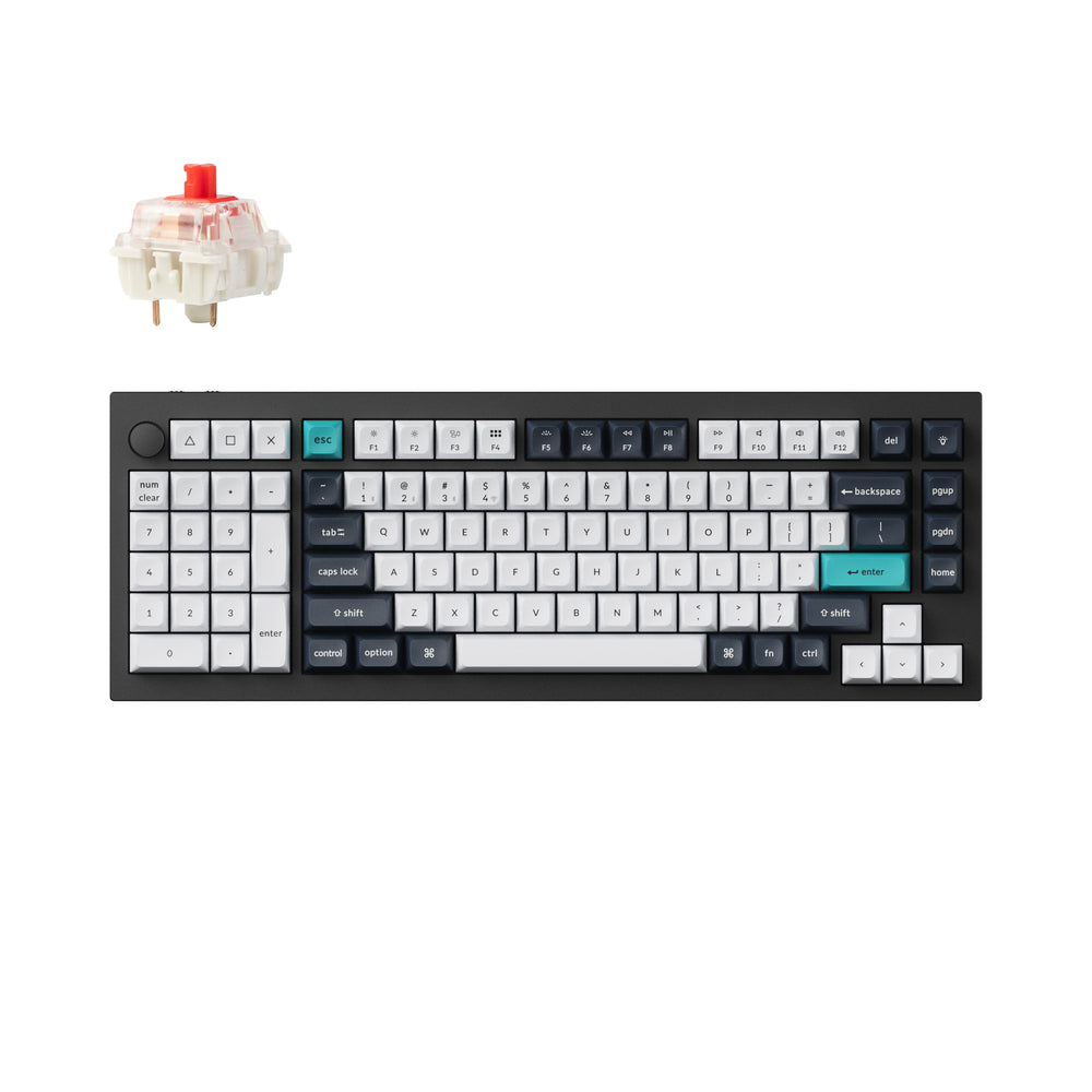 Teclado mecánico personalizado inalámbrico Keychron Q12 Max QMK/VIA (diseño ANSI de EE. UU.)