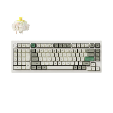 Teclado mecánico personalizado inalámbrico Keychron Q12 Max QMK/VIA (diseño ANSI de EE. UU.)