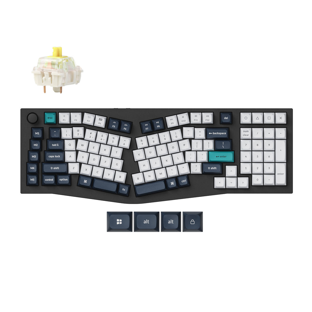 Keychron Q13 Max (Alice Layout) Teclado mecánico personalizado inalámbrico QMK