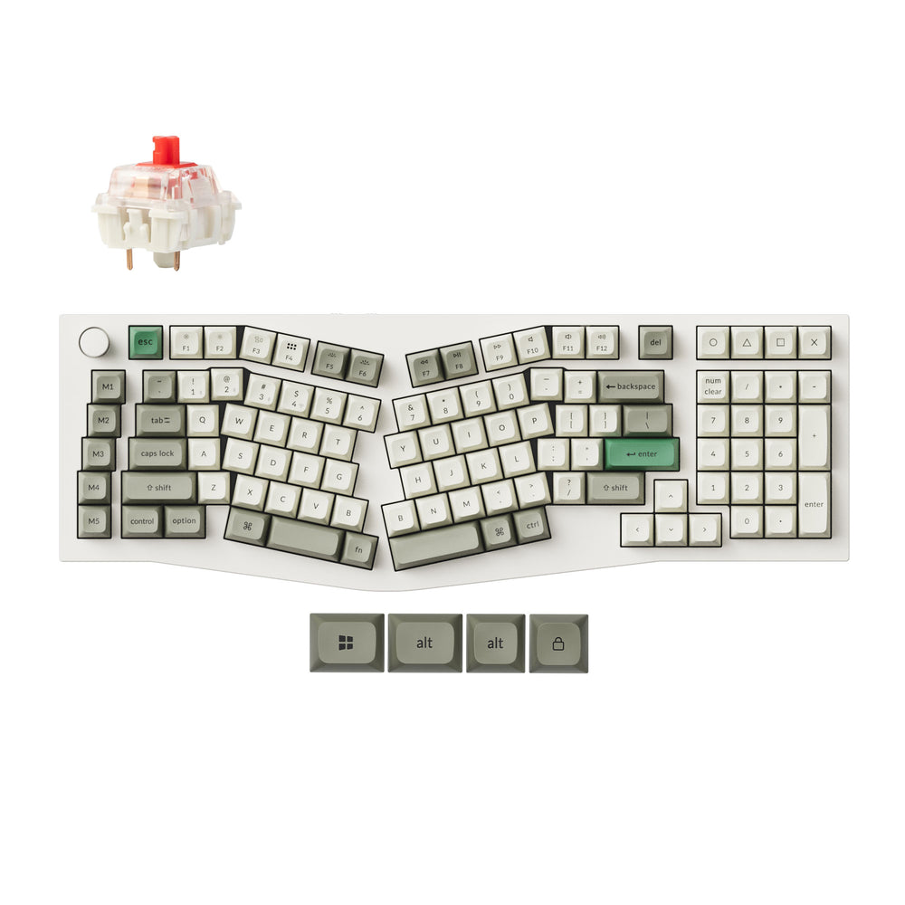 Keychron Q13 Max (Alice Layout) Teclado mecánico personalizado inalámbrico QMK