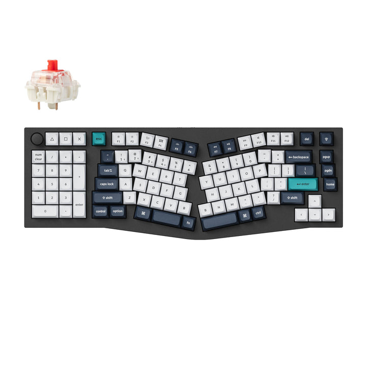 Keychron Q14 Max (Distribución Alice) QMK Teclado Mecánico Personalizado Inalámbrico (Distribución US)