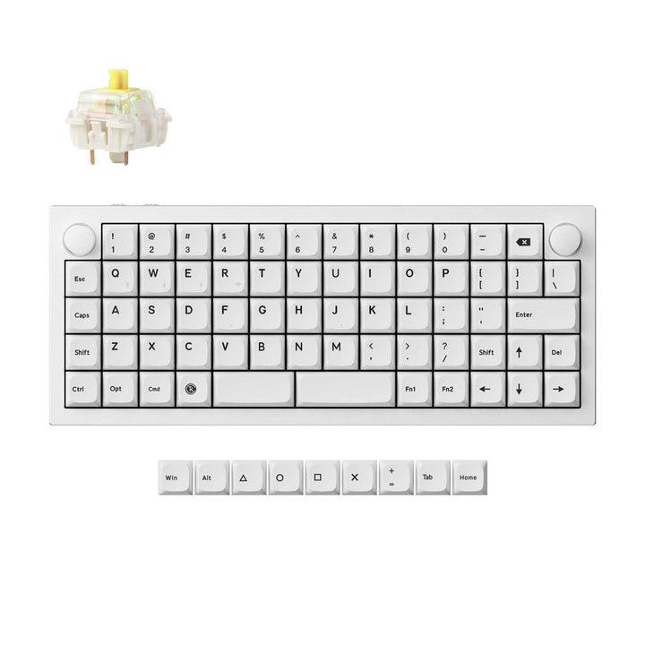 Teclado Mecánico Personalizado Inalámbrico Keychron Q15 Max QMK (Distribución US ANSI)