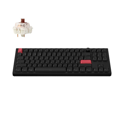 Teclado mecánico personalizado inalámbrico Keychron Q3 Max QMK/VIA (diseño ANSI de EE. UU.)