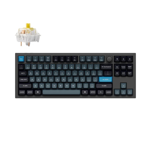 Teclado mecánico personalizado inalámbrico Keychron Q3 Pro QMK/VIA (teclado ANSI de EE. UU.)