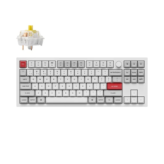 Teclado mecánico personalizado inalámbrico Keychron Q3 Pro QMK/VIA (teclado ANSI de EE. UU.)