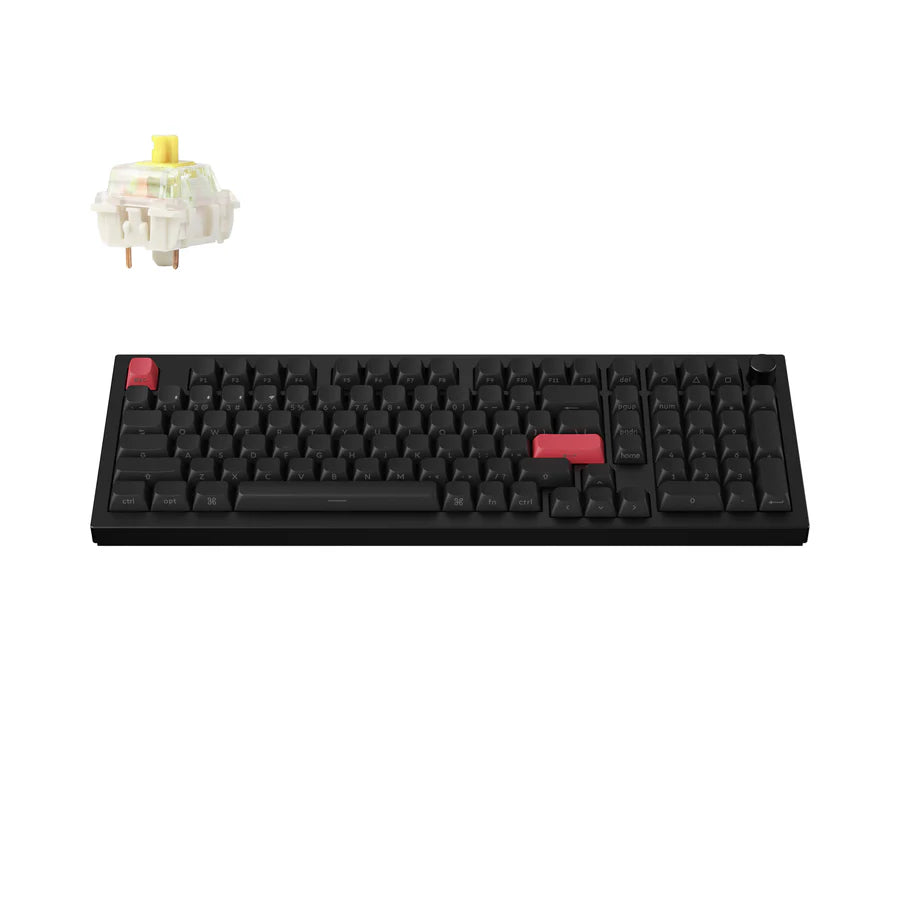 Teclado mecánico personalizado inalámbrico Keychron Q5 Max QMK/VIA (teclado ANSI de EE. UU.)