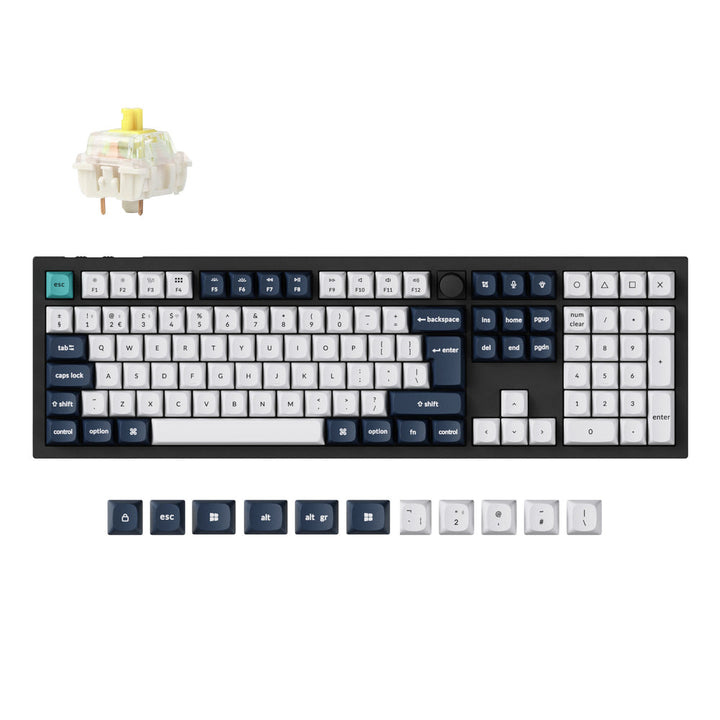 Keychron Q6 Max QMK/VIA Inalámbrico Teclado Mecánico Personalizado Colección de Distribución ISO