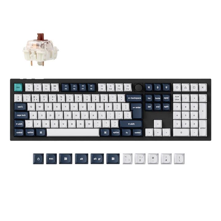 Keychron Q6 Max QMK/VIA Inalámbrico Teclado Mecánico Personalizado Colección de Distribución ISO