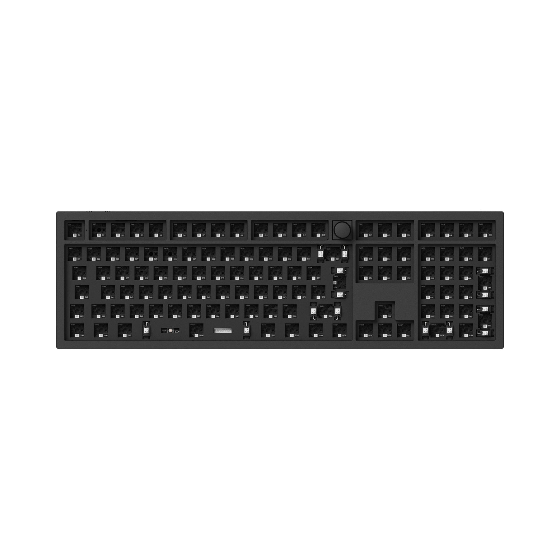 Colección de diseño ISO de teclado mecánico personalizado inalámbrico Keychron Q6 Pro QMK/VIA