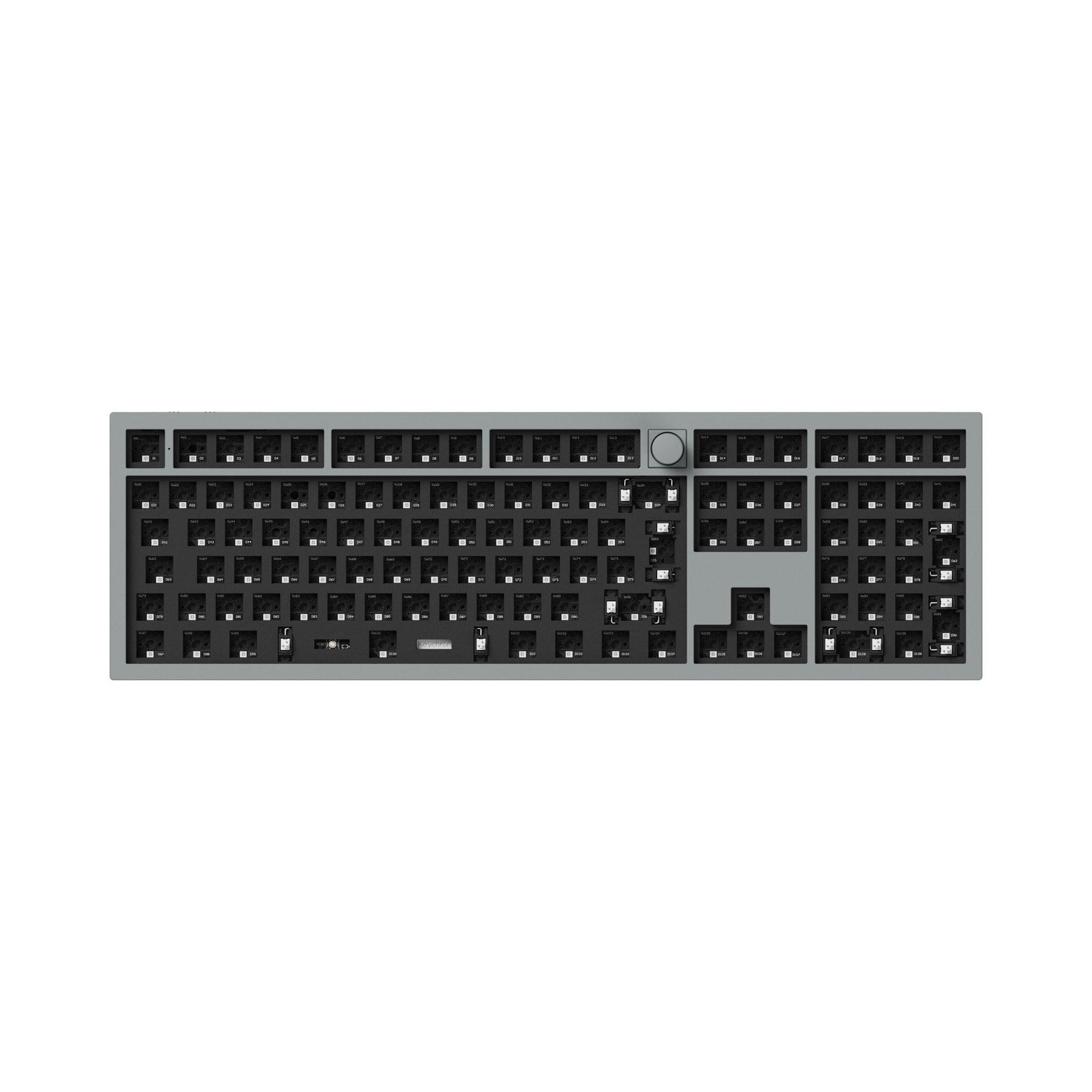 Colección de diseño ISO de teclado mecánico personalizado inalámbrico Keychron Q6 Pro QMK/VIA