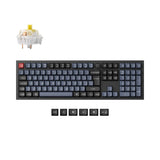 Colección de diseño ISO de teclado mecánico personalizado inalámbrico Keychron Q6 Pro QMK/VIA