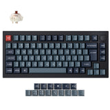 Teclado Mecánico Personalizado Inalámbrico QMK Keychron V1 Max Colección de Distribución ISO