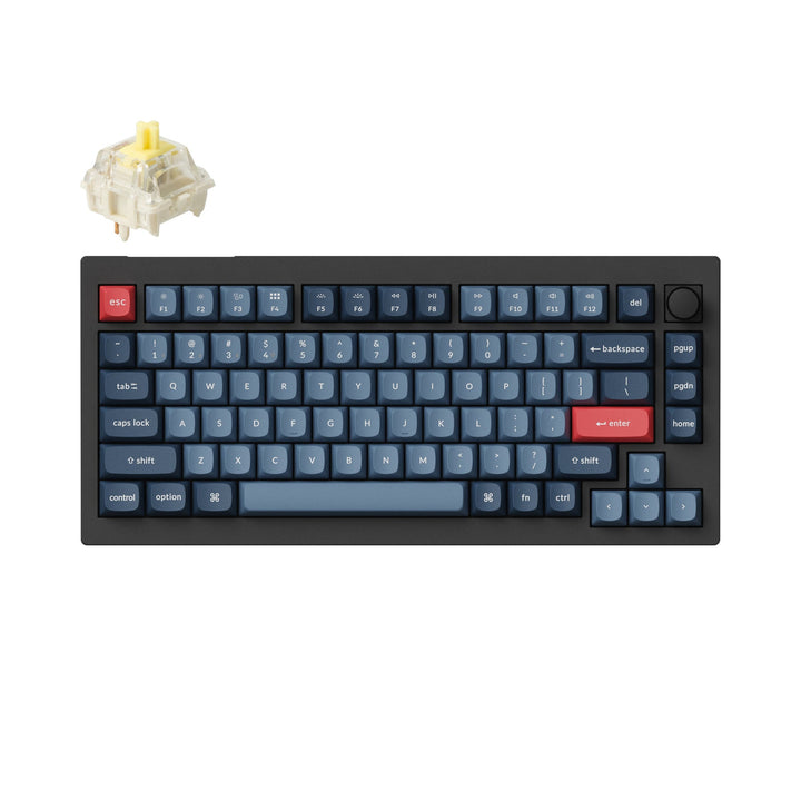 Teclado Mecánico Personalizado Inalámbrico Keychron V1 Max QMK/VIA (Teclado US ANSI)