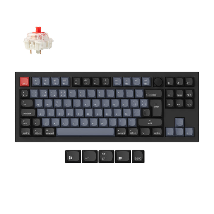 Teclado Mecánico Personalizado Inalámbrico Keychron V3 Max QMK/VIA Colección de Distribución ISO