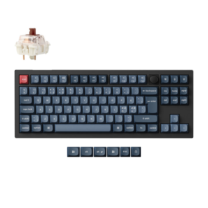 Teclado Mecánico Personalizado Inalámbrico Keychron V3 Max QMK/VIA Colección de Distribución ISO