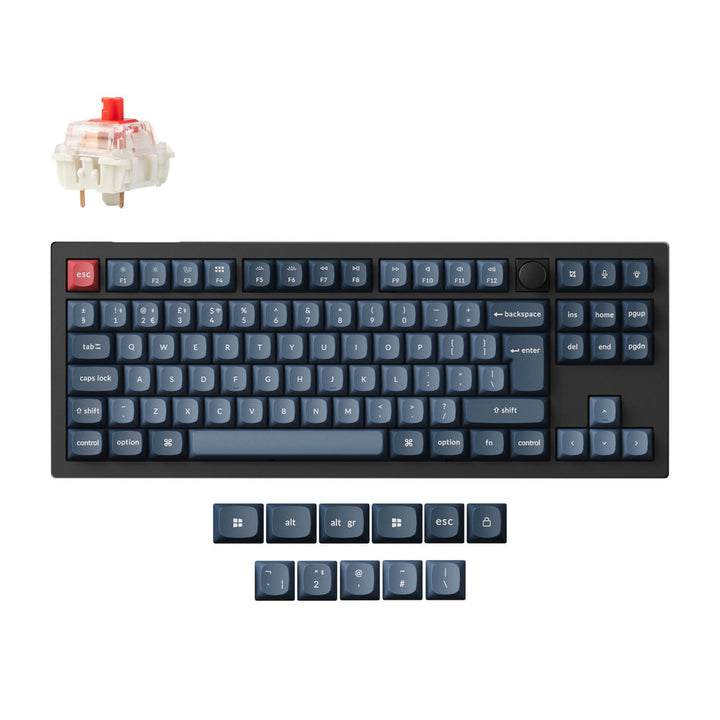 Teclado Mecánico Personalizado Inalámbrico Keychron V3 Max QMK/VIA Colección de Distribución ISO