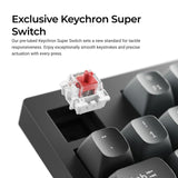 Keychron V5 8K QMK Wired Custom Mechanical Keyboard