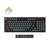 Teclado Mecánico Personalizado Keychron V5 8K QMK con Cable (Distribución ANSI de EE. UU.)