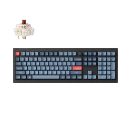 Teclado mecánico personalizado inalámbrico Keychron V6 Max QMK/VIA (diseño ANSI de EE. UU.)