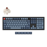 Teclado mecánico personalizado inalámbrico Keychron V6 Max QMK - colección distribución ISO