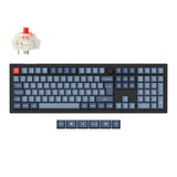 Teclado mecánico personalizado inalámbrico Keychron V6 Max QMK - colección distribución ISO