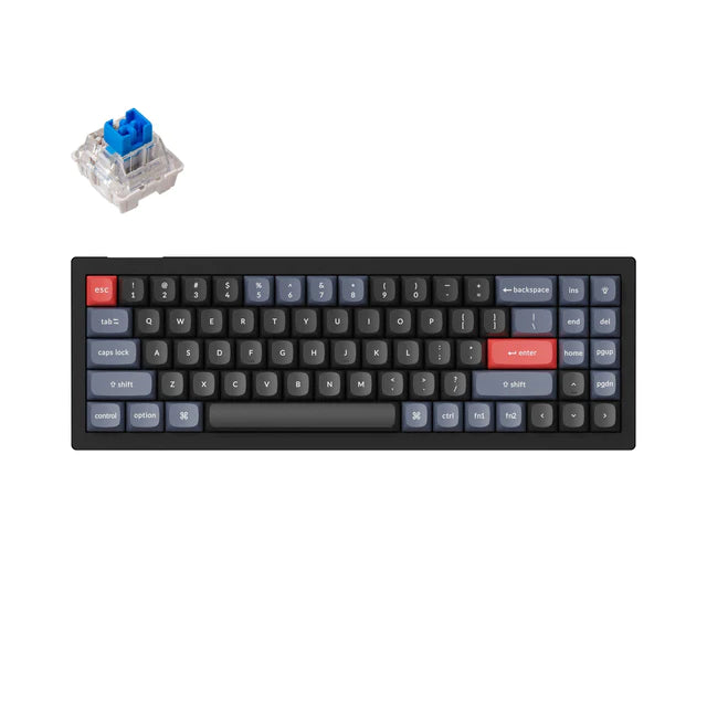 Teclado mecánico personalizado Keychron V7 QMK (diseño ANSI de EE. UU.)