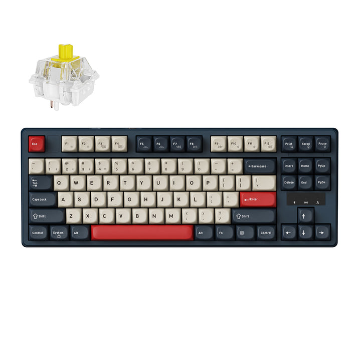 Teclado mecánico inalámbrico Keychron J4 QMK (Distribución ANSI de EE. UU.)