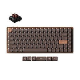 Keychron K3 Max QMK Wireless Custom Mechanical Keyboard - All-Wood Special Edition(US ANSI Keyboard)