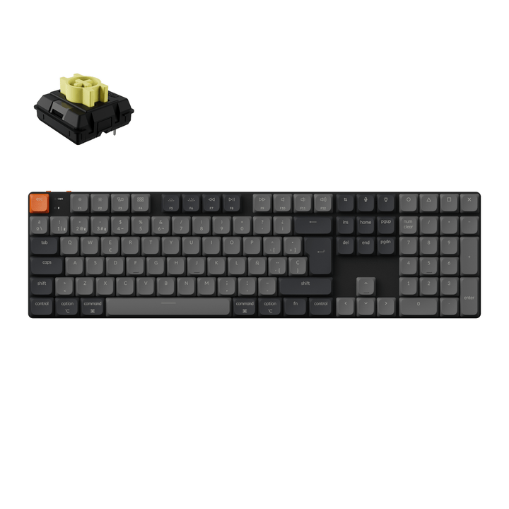 Teclado Mecánico Inalámbrico Keychron K5 QMK (Distribución ISO) - Versión 2