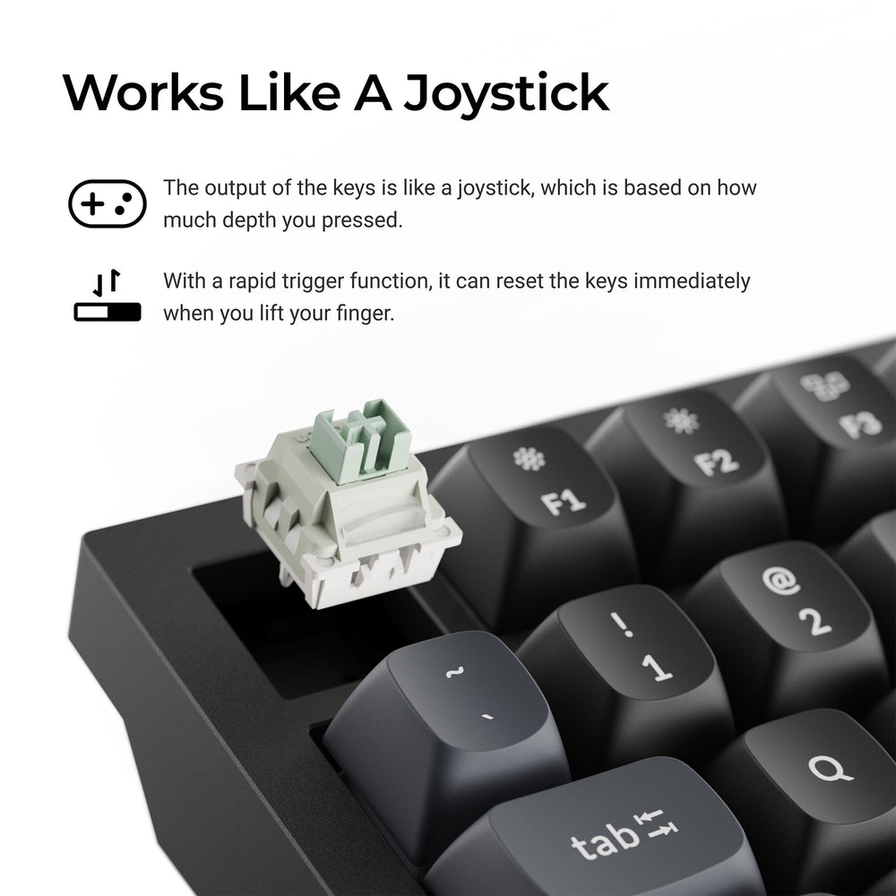 Teclado Keychron Q6 HE 8K con Switch Magnético (Distribución US ANSI)