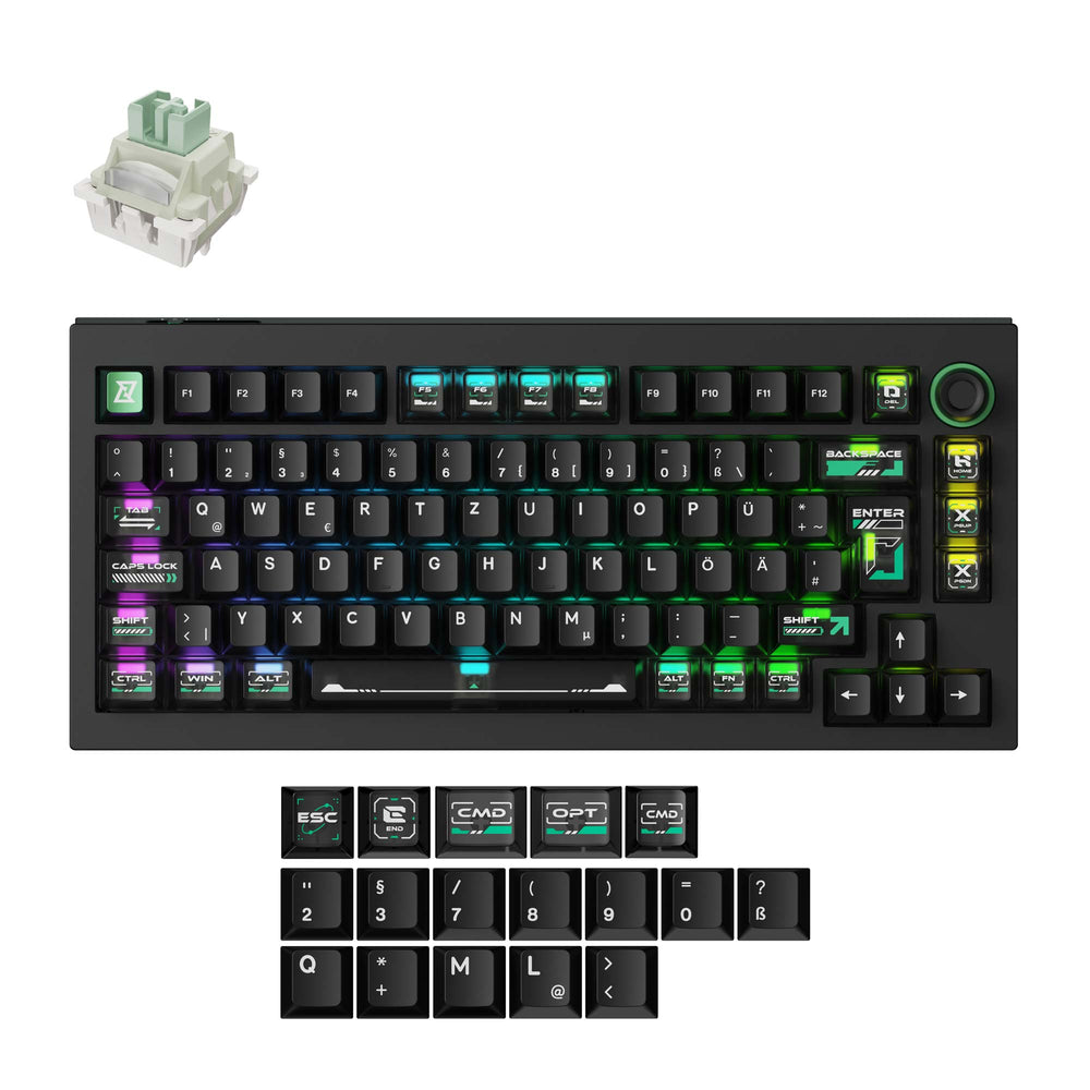 Lemokey L5 HE Interruptor Magnético Teclado Personalizado para Juegos