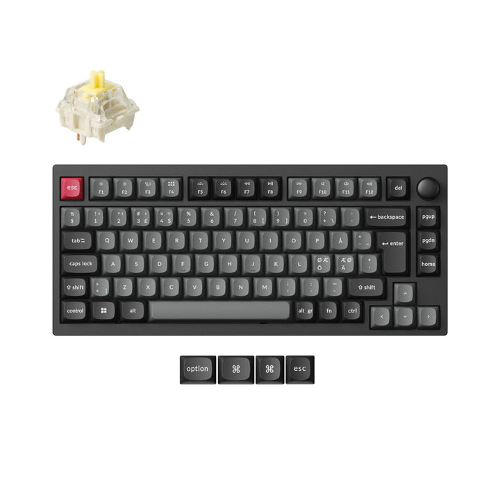Lemokey P1 QMK Teclado Mecánico Personalizado Inalámbrico Colección de Distribución ISO