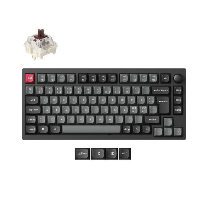 Lemokey P1 QMK Teclado Mecánico Personalizado Inalámbrico Colección de Distribución ISO