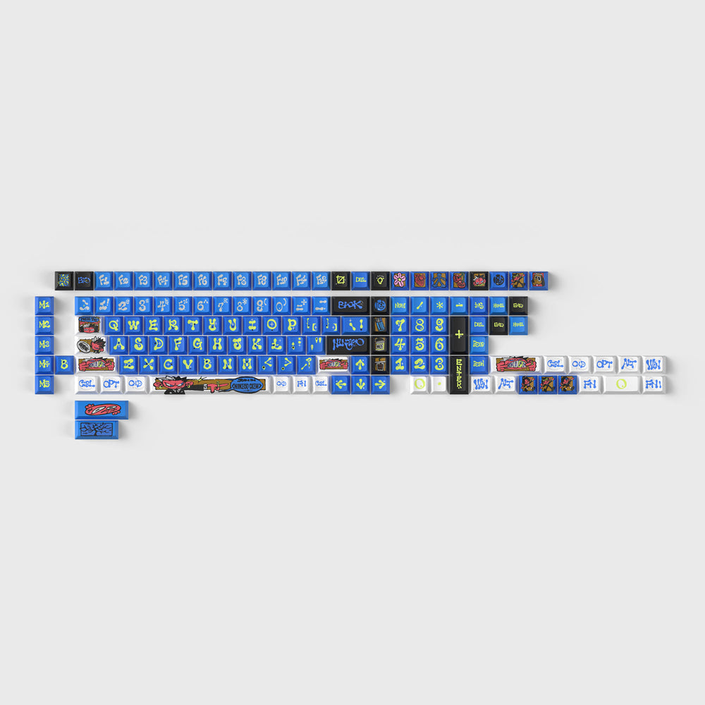 INEGO - Juego completo de teclas Cherry Profile Dye-Sub PBT