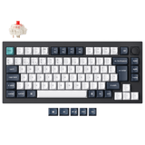 Colección de diseño ISO de teclado mecánico personalizado inalámbrico Keychron Q1 Max QMK/VIA