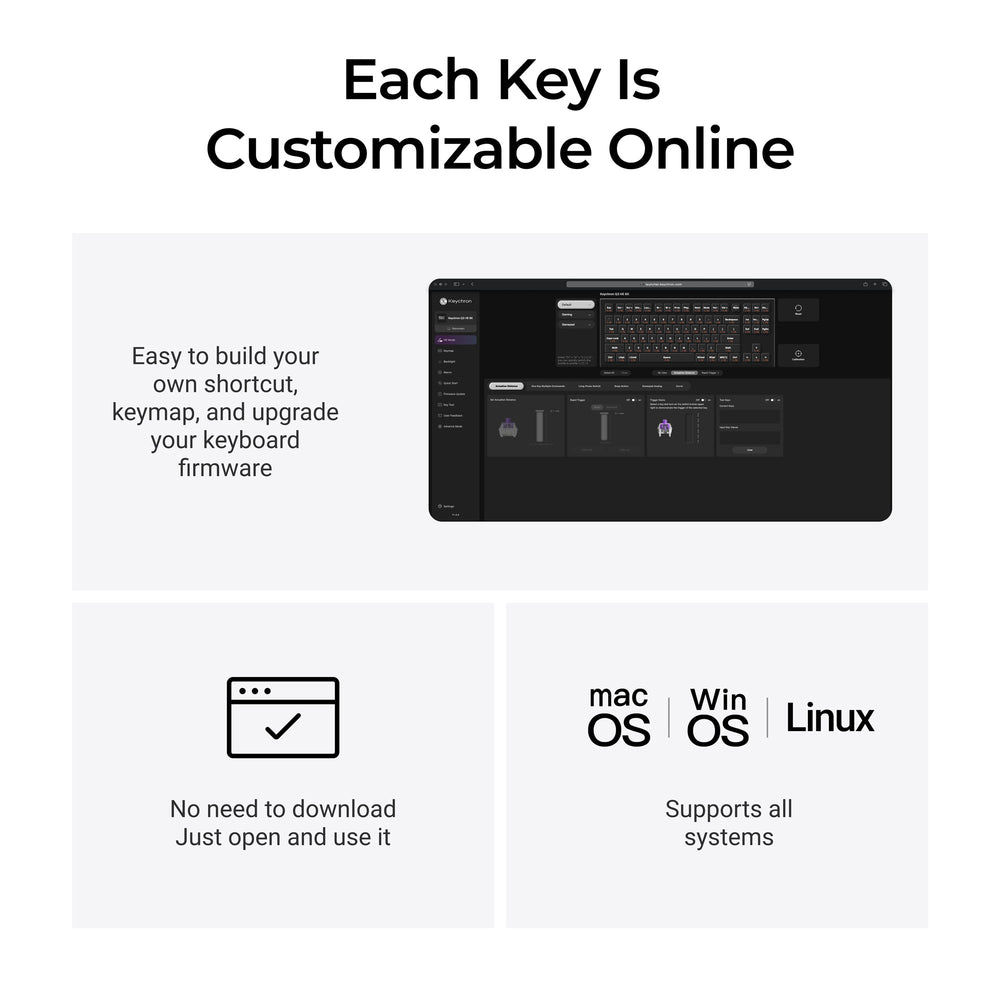 Keychron Q3 HE 8K Magnetic Switch Keyboard (US ANSI Layout)